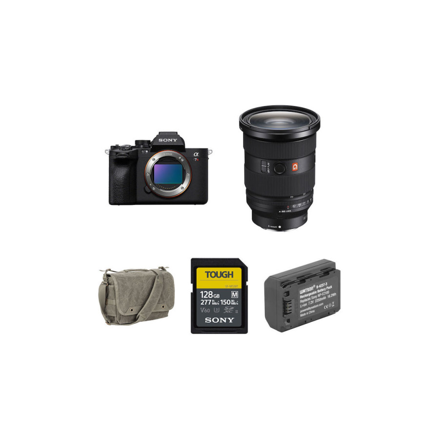 Sony a7R V Mirrorless Camera with 24-70mm f/2.8 II Lens and Basic Bundle