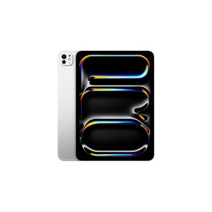 Apple 11" iPad Pro M4 Chip (Nano-Texture Glass, 1TB, Wi-Fi + 5G LTE, Silver)