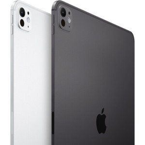Apple 11" iPad Pro M4 Chip (Nano-Texture Glass, 1TB, Wi-Fi + 5G LTE, Silver)
